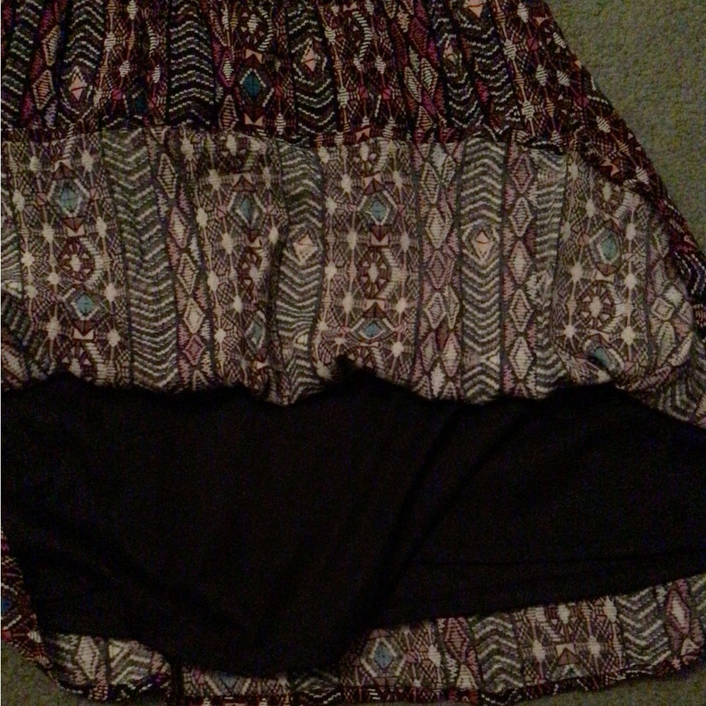 Multicolored Patterned Dress - Picture 3 of 6